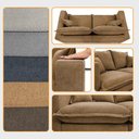 Ver imagem 6 de Sofá 2 Lugares Modular Boma 1,70m Boucle Caramelo Sofá Inbox