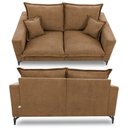 Ver mais imagens de Sofá 2 Lugares Modular Boma 1,70m Boucle Caramelo Sofá Inbox