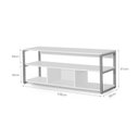 Ver imagem 3 de Estante Rack Sala Tv 50 Polegadas Imbuia Com Preto