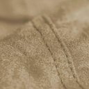 Ver imagem 2 de Puff Redondo 80x20 em Suede Bege com Enchimento