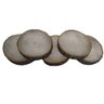 Kit c/ 5 Bolachas Madeira Rustica Lixadas de 15,5 x 14,5cm - 4