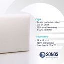 Ver imagem 7 de Travesseiro Sonos Visco Bamboo Alto 14cm de Altura