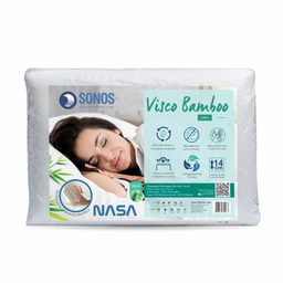Travesseiro Sonos Visco Bamboo Alto 14cm de Altura - 2