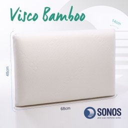 Travesseiro Sonos Visco Bamboo Alto 14cm de Altura - 5