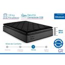 Ver imagem 5 de Colchão Queen D28 Ortobom Ortopédico Confort Black 158x30