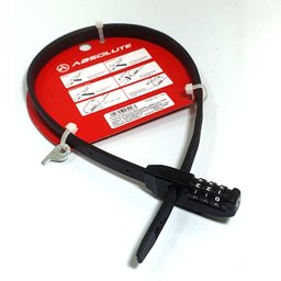 Cadeado Abraçadeira Combolock Absolute 56cm Segredo Top - 3