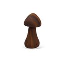 Ver imagem 1 de Peça Decorativa Cogumelo em Cerâmica Estilo Madeira 20cm Uf0038 Btc