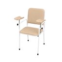 Ver imagem 1 de Cadeira Coleta Standard com Braço Lateral Bege