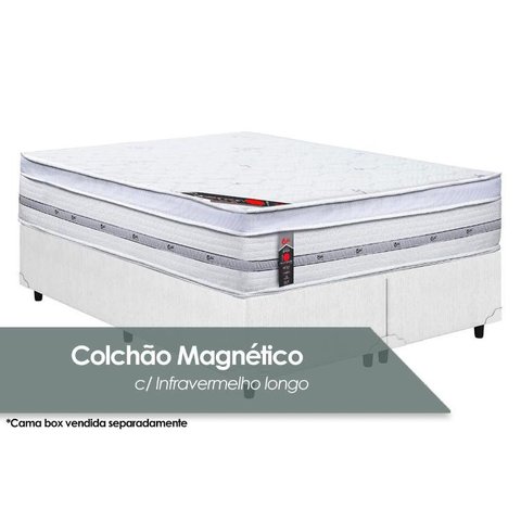 Colchão King Castor Super Molas Ensacadas Magnético c/ Infravermelho Longo Terapêutico Niponpedic Pocket (193x203