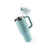 Copo com Canudo Stanley Quencher 1.18l - Sea Foam - 3