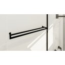 Ver imagem 4 de Kit de Acessórios Para Banheiro com 4 Peças em Aço Inox Black Matte Preto Fosco com toalheiro duplo 