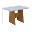 Ver imagem 3 de Conjunto Mesa Retangular Manuela 4 Cadeiras - São Carlos - Cinamomo Off - Bagum Bege