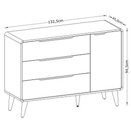 Jogo de Quarto Retrô para Bebê Mila Sapateira Branco Fosco com Madeira - MoveisAqui - 6 Jogo de Quarto Retrô para Bebê Mila Sapateira Branco Fosco com Madeira - MoveisAqui - 6