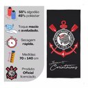 Ver imagem 2 de Toalha de Banho Aveludada Lepper Clubes Times Brasileiros Licenciada - 70 X 1,40 - Não Puxa Fio - Se