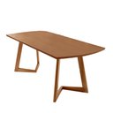 Ver imagem 6 de Mesa para Sala de Jantar Munique 180cm Madeira Tampo Barril Laminado Moderna Mobília