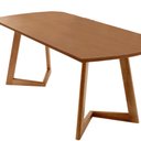 Ver imagem 7 de Mesa para Sala de Jantar Munique 180cm Madeira Tampo Barril Laminado Moderna Mobília