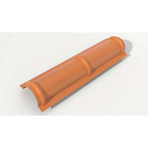 Cumeeira Lateral Lisa Plan Ceramica