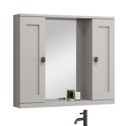 Espelheira Provençal 80 Cinza Mat: Cinza / Preto - 3