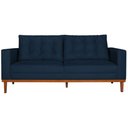 Ver imagem 6 de Sofá 2 Lugares Dubai Suede Azul Marinho