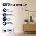 Ver imagem 2 de Tinta Acrílica Standard Fosco 3.6L Cor Marfim Antimofo Baixo Odor Durín