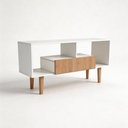 Ver imagem 3 de Rack Vazado 115cm com Pés para TV 55" Byhouse