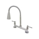 Ver imagem 2 de Torneira Misturador Cozinha Mesa Bancada Tubo Conic Flexível Cromado Duplo Jato Luxo 1/4 de Volta