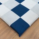 Ver mais imagens de Tapete Infantil Mosaico Almofadado para Quarto 218x100cm Azul Marinho Keiko Colchões