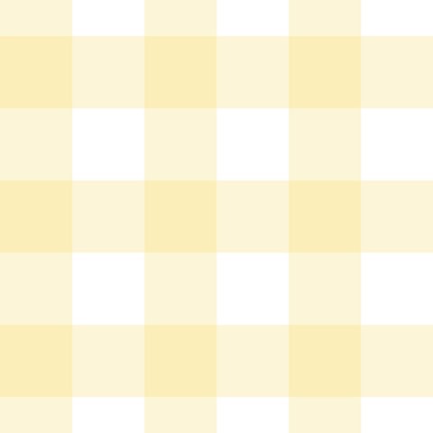 Papel de Parede Doce Estilo Xadrez Amarelo 81819