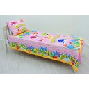 Ver imagem 4 de Jogo De Lençol Cobre Leito E Fronha Baby Shark Rosa Kit 2pçs