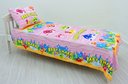 Ver imagem 4 de Jogo De Lençol Cobre Leito E Fronha Baby Shark Rosa Kit 2pçs
