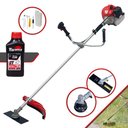 Ver imagem 1 de Roçadeira Máquina de Cortar Grama Anmax Cg430p Tb 43cc 2hp 9.000rpm + Óleo Toyama 2 Tempos