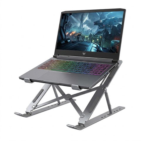 Suporte para Notebook Alumínio Articulado Dobrável Portátil