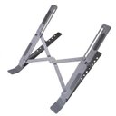 Ver imagem 2 de Suporte para Notebook Alumínio Articulado Dobrável Portátil