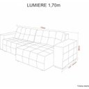 Ver imagem 3 de Sofá Retrátil 2 Lugares 170cm Lumiere Espresso Móveis