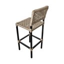 Ver imagem 2 de Banqueta Aluminio com Corda Naútica Area Externa Gourmet