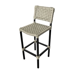 Banqueta Aluminio com Corda Naútica Area Externa Gourmet