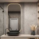 Ver imagem 2 de Espelho Lapidado P/ Banheiro C/ Led Neutro Atrás 100l X 80a Cm