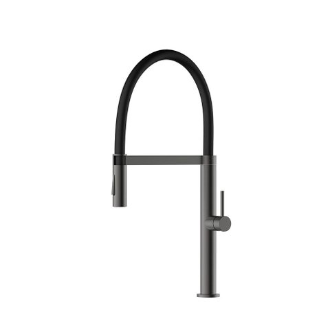 Misturador Monocomando com Ducha Gourmet Grafite Cnox By Baumê