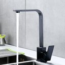 Ver imagem 2 de Torneira Monocomando Cozinha Preto fosco De Metal Inox