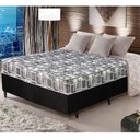 Ver imagem 3 de Cama Box Conjugada Casal Berflex com Molas Ensacadas Espuma D26 Suporte 90kg Preta Certificada Inmet