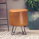 Ver imagem 1 de Puff em PU 55cm x 42cm com Pés Light