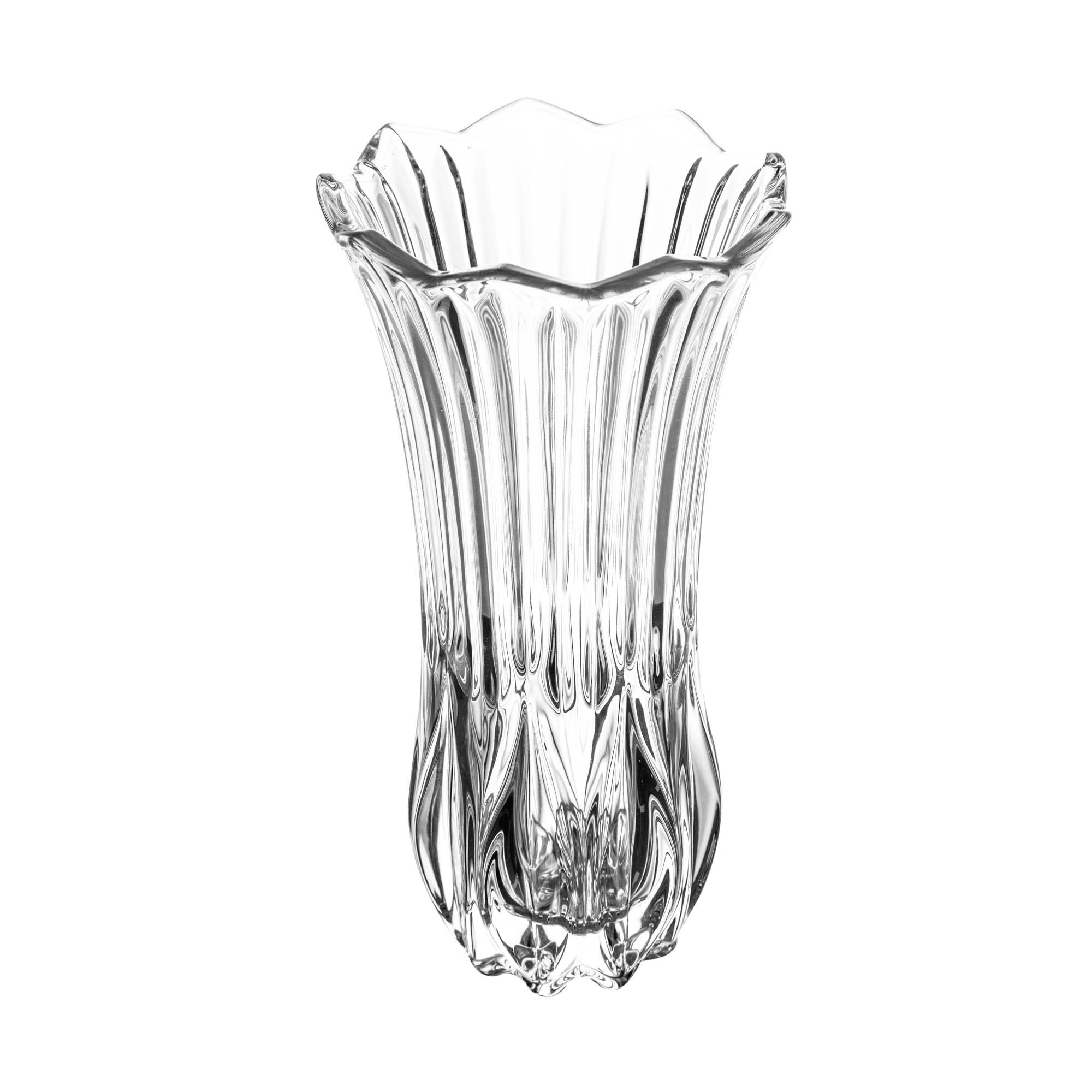 Vaso Vidro Tulipa 12,5x12,5x22cm