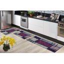 Ver imagem 1 de Tapete Passadeira Cozinha Kit 3 Peças PA24