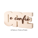 Ver imagem 4 de Letreiro Ore e Confie em 3d Fé Moderna Miira Studio