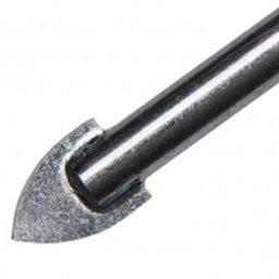 Broca para Vidro 6mm Porcelanato Cerâmica Metal Duro - Htom - 4