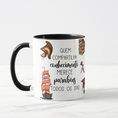 Caneca Presente Dia Dos Professores Professora de História