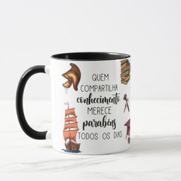 Caneca Presente Dia dos Professores Professora de História - 1