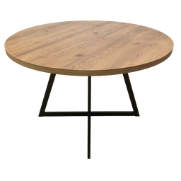 Mesa Estilo Industrial Redonda 110cm - 2