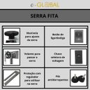 Ver imagem 5 de Serra Fita Bancada Total Inox 1,74 M Bivolt