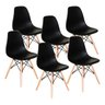 Conjunto 6 Cadeiras Charles Eames Eiffel Para Varanda Pé Palito - 2